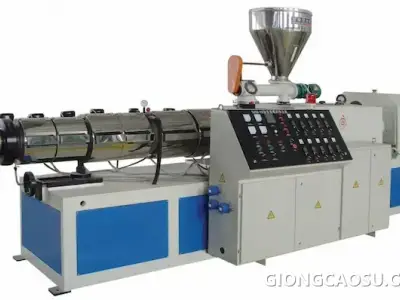 Máy đùn trong sản xuất nhựa PP